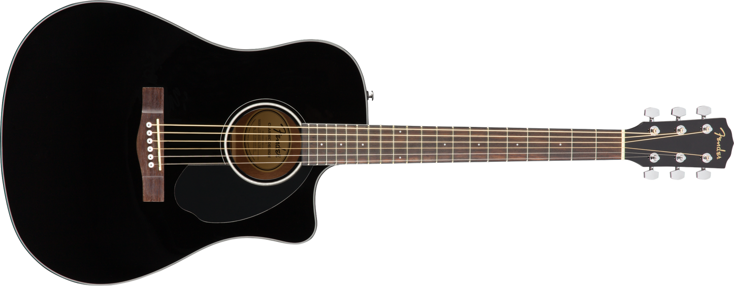 Fender CD-60SCE Dreadnought, Walnut Fingerboard