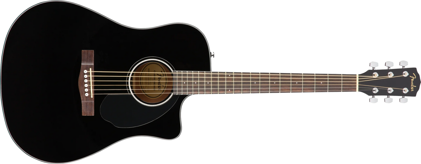 Fender CD-60SCE Dreadnought, Walnut Fingerboard