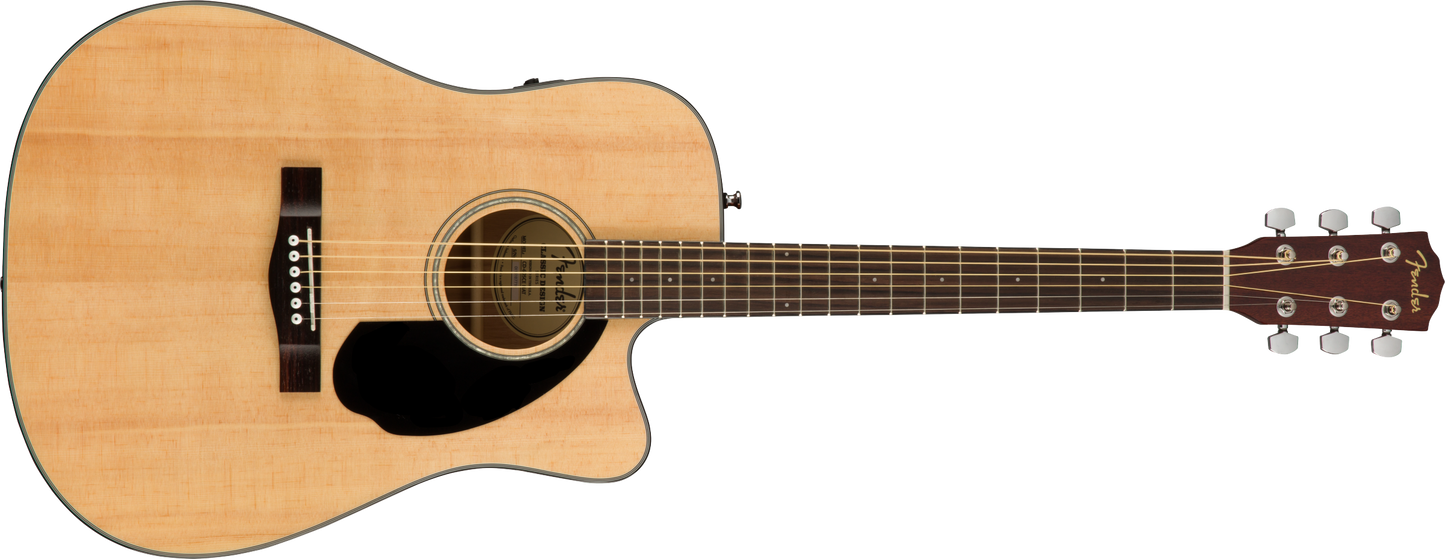 Fender CD-60SCE Dreadnought, Walnut Fingerboard