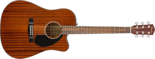 Fender CD-60SCE Dreadnought, Walnut Fingerboard, All-Mahogany