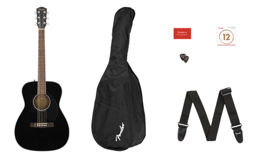 Fender CC-60S Concert Pack V2, Negro