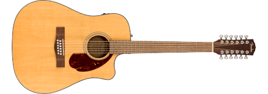 Fender CD-140SCE 12-String, Walnut Fingerboard, Natural w/Case