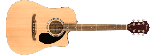 Fender FA-125CE, diapasón de nogal, natural