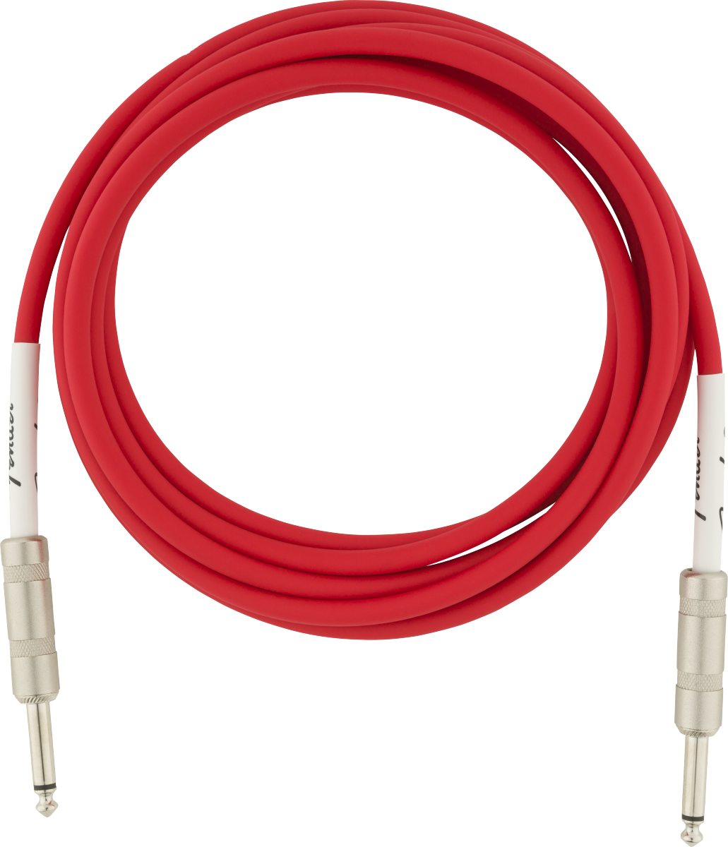 Fender Original Series Instrument Cable, 10', Fiesta Red