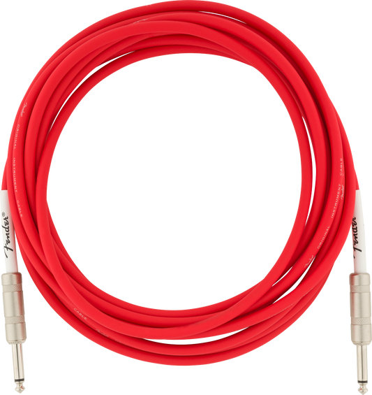 Cable de instrumento Fender Original Series, 18,6', Fiesta Red