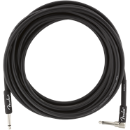 Cable de instrumento Fender Professional Series, recto/angulado, 57,8 cm, negro 0990820019