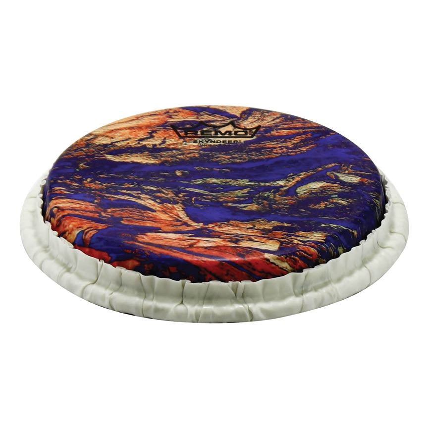 REMO **Pedido especial**, Parche de bongó, plegado, 7,15", SKYNDEEP®, gráfico "Molten Sea"
