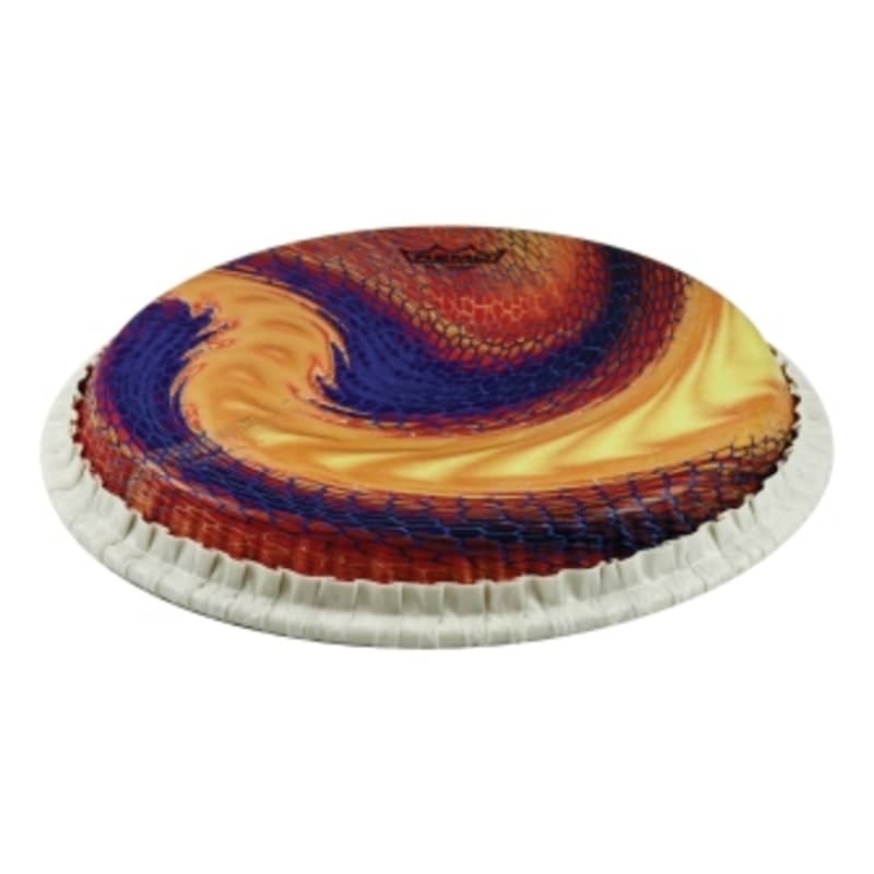 REMO **Pedido especial**, Parche de conga, plegado, 11.75", SKYNDEEP®, Gráfico "Serpentine Day"