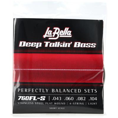 La Bella 760FL-S Deep Talkin' Bass, Flats - Ligero, Escala corta