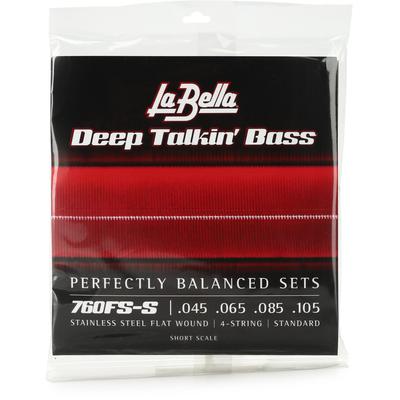La Bella 760FS-S Deep Talkin' Bass, Flats - Estándar, Escala corta