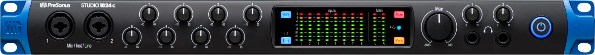 PreSonus Studio 1824c USB-C Audio Interface