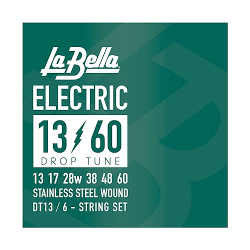 La Bella DT13 Drop Tune, acero inoxidable 13-60