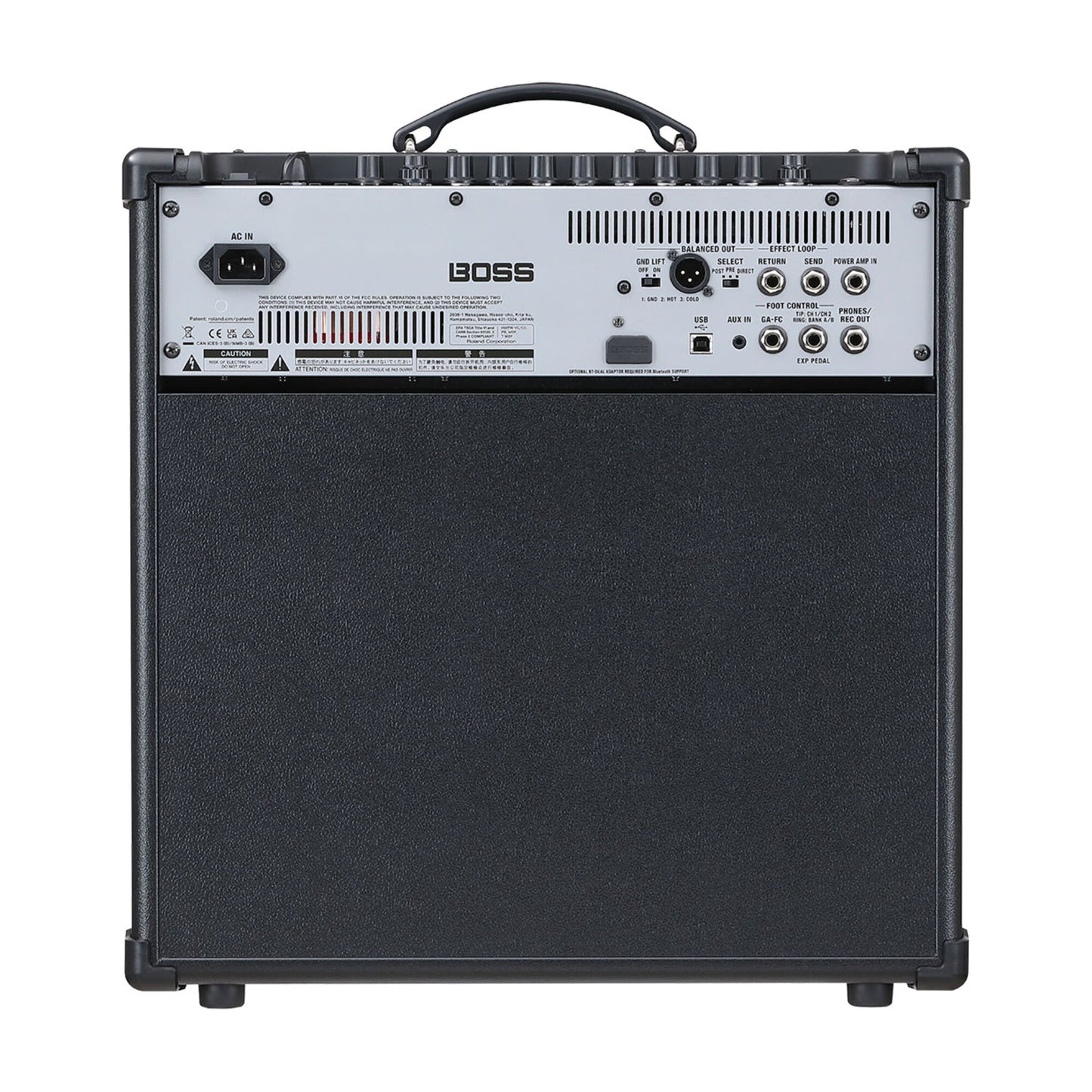 Boss Katana-110 Bass 110W 1x10 Combo Amp - Rear Panel