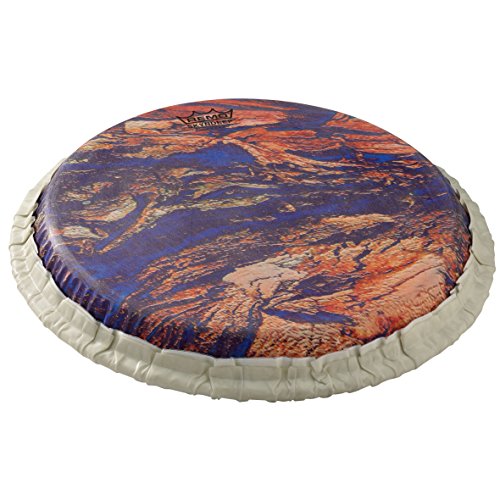 REMO **Pedido especial**, Parche de conga, plegado, 11.75", SKYNDEEP®, Gráfico "Cueva Petrificada"