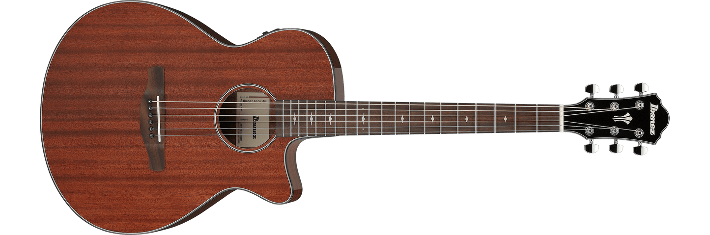 Ibanez AEG62N Nylon String Acoustic-Electric Guitar - Natural Mahogany