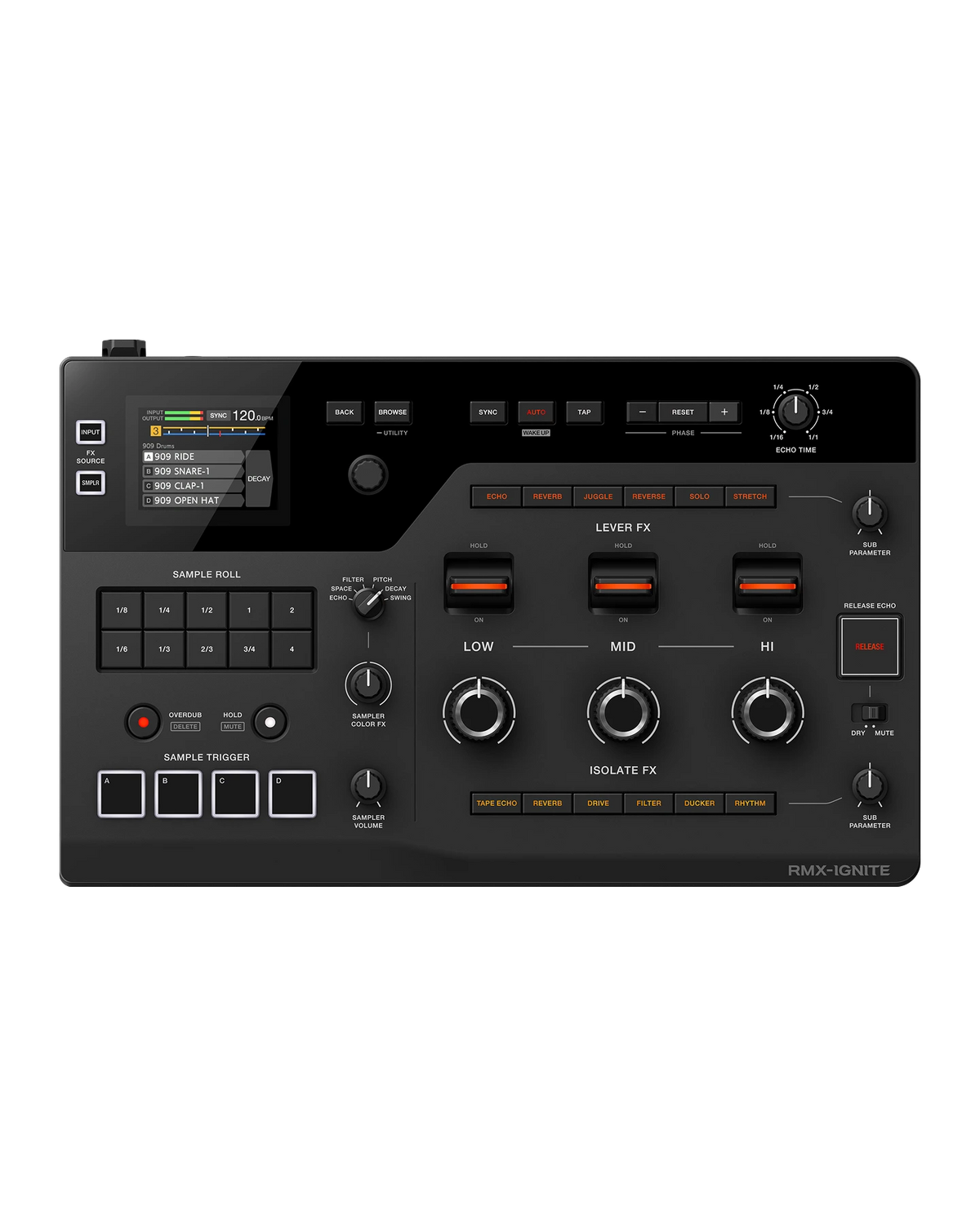 Pioneer DJ RMX-IGNITE 3-band DJ FX Processor