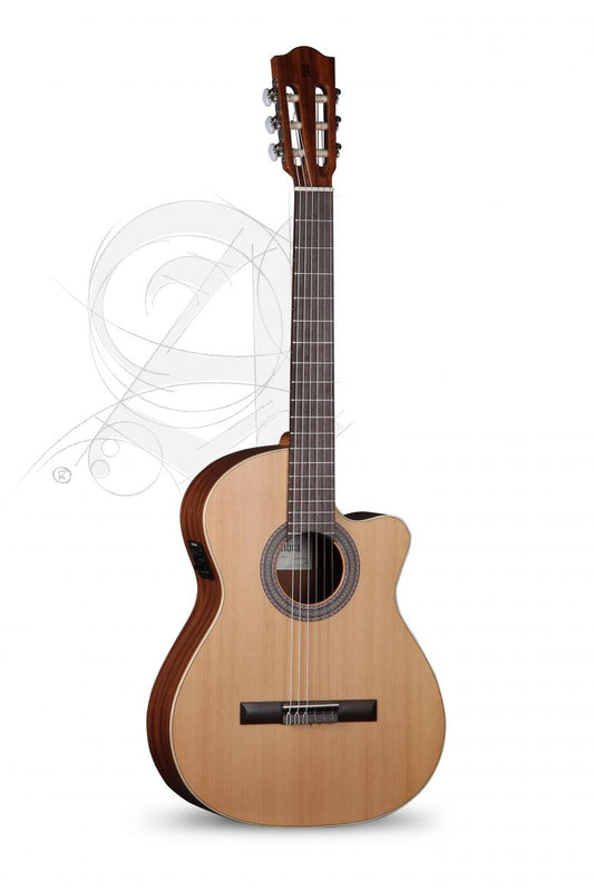 Guitarra clásica de cuerdas de nailon Alhambra 1 OP - Natural