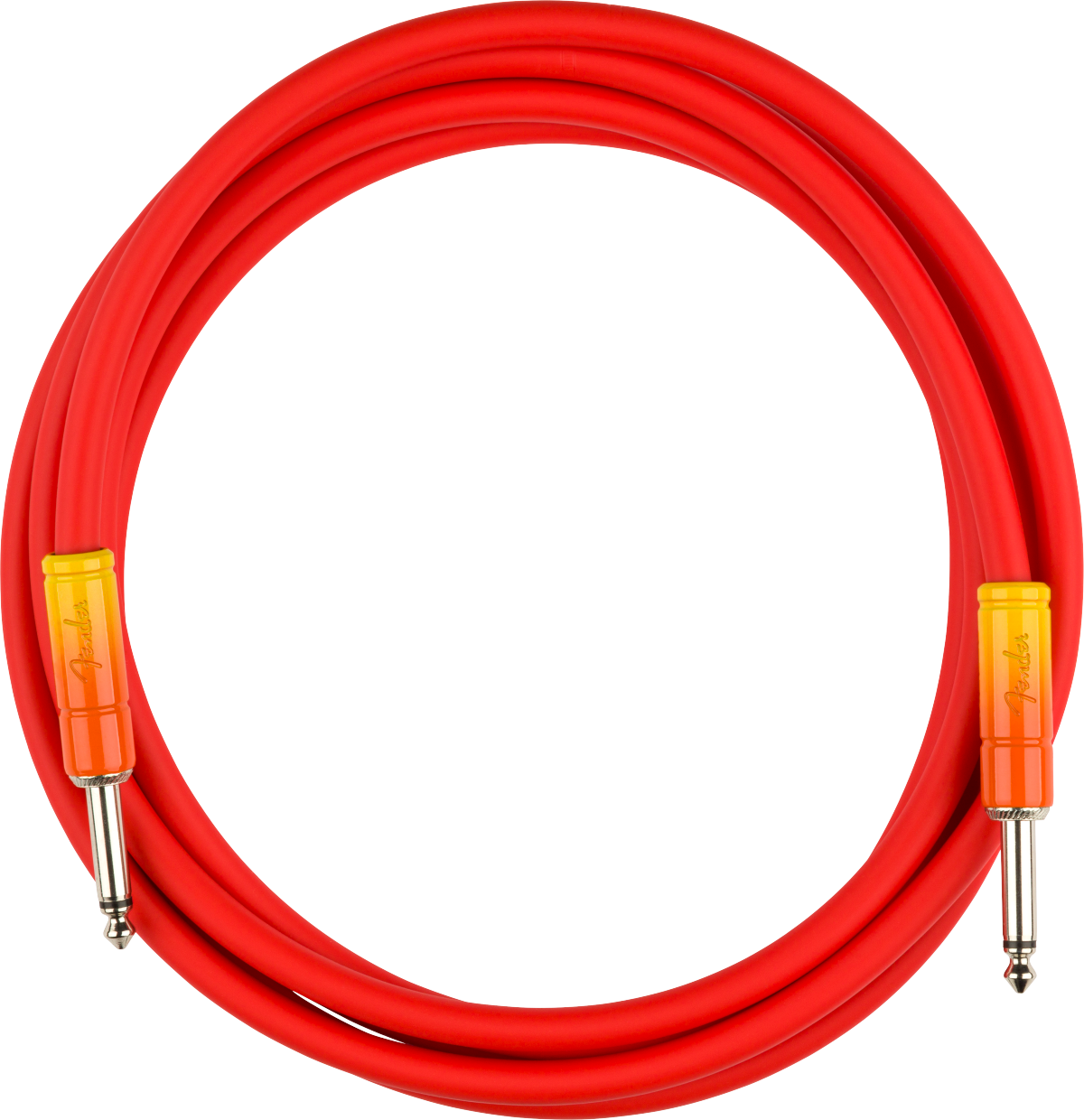 Fender Ombré Instrument Cable Straight/Straight 10' - Tequila Sunrise