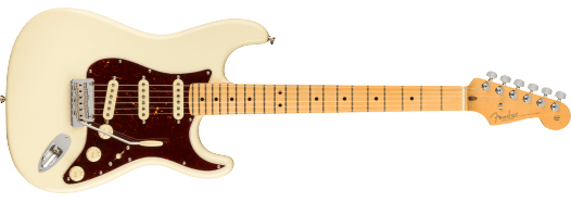 Fender American Professional II Stratocaster, Maple Fingerboard, Olympic White