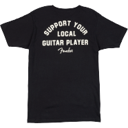 Fender Support Your Local Guitar Player Tee, Black, S