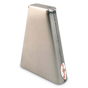 Latin Percussion SALSA SERGIO COWBELL 8IN HAND HELD BRUSHED STEEL ES-9