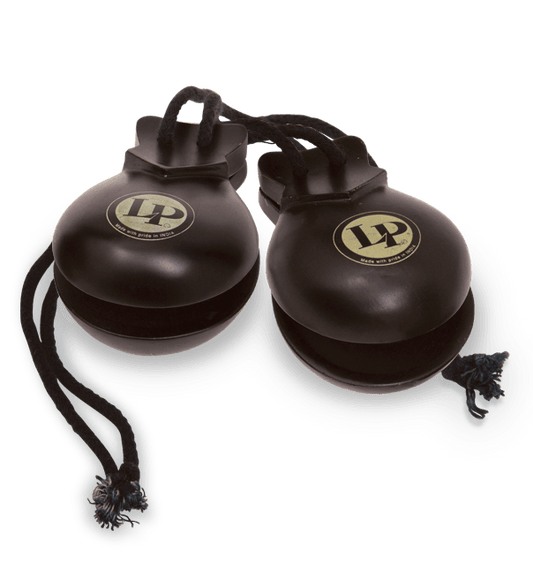 LP EBONY CASTANETS DOUBLE HANDHELD