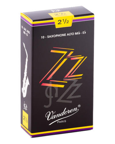 Vandoren SR4125 - ZZ Alto Saxophone Reeds - 2.5 (10-pack)