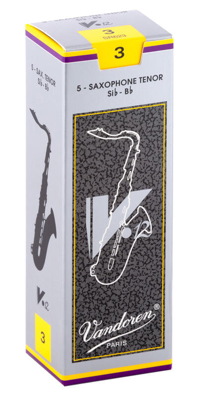 Vandoren SR623 - V12 Tenor Saxophone Reeds - 3.0 (5-pack)