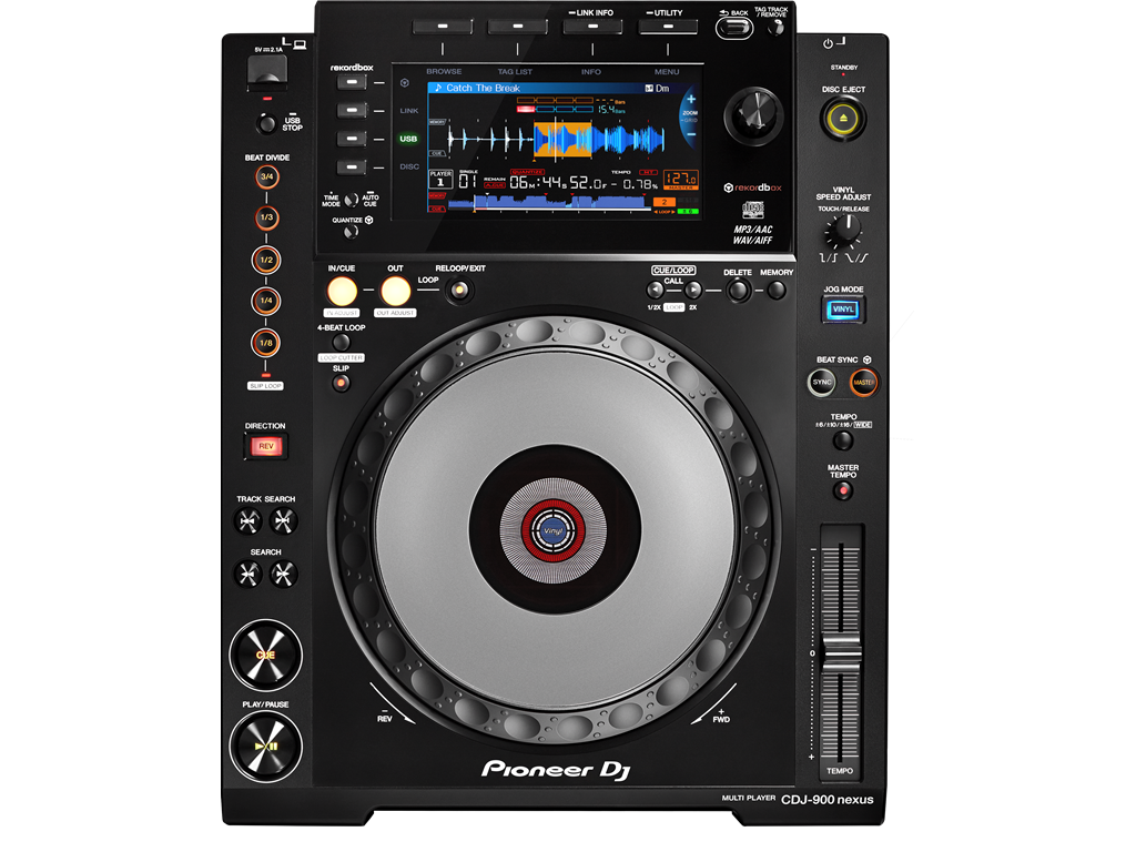 Pioneer DJ CDJ-900NXS Reproductor multimedia profesional para DJ
