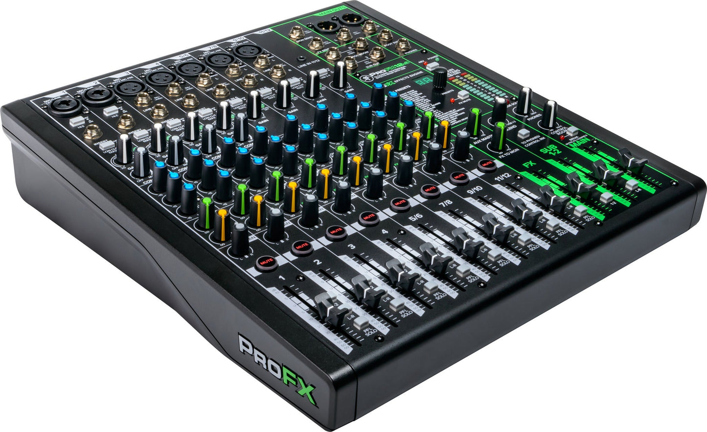 Mackie ProFX12v3+ 12 Channel Professional Effects Mixer with USB