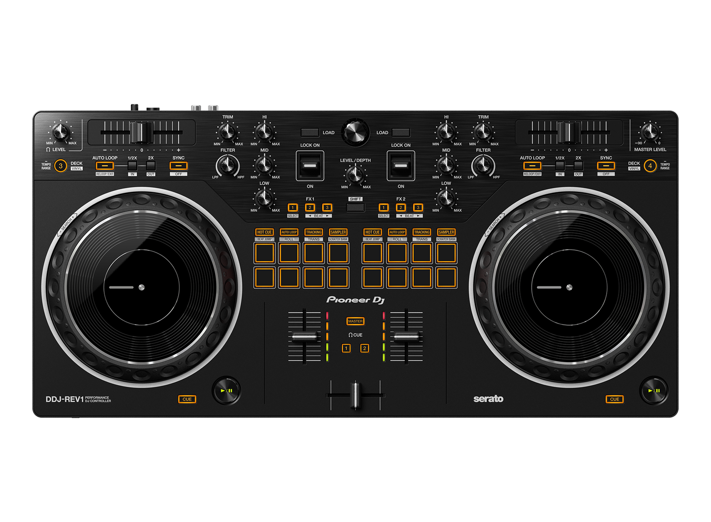 Controlador Serato DJ Pioneer DJ DDJ-REV1 de 2 decks