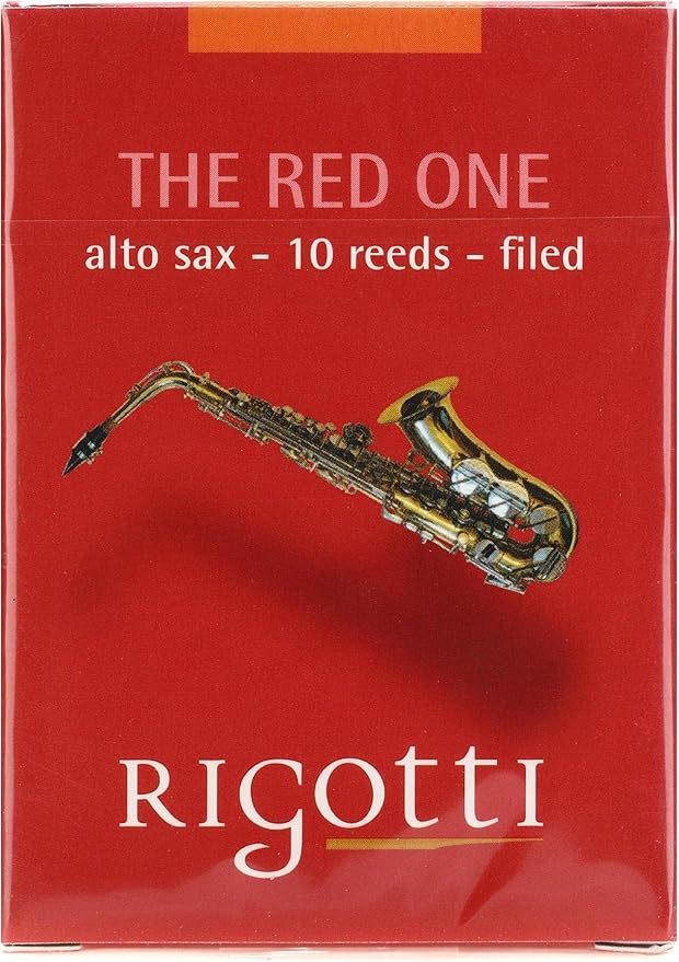Rigotti RG.CSA Gold Classic Alto Saxophone Reeds (Red Box Alto) - 2 Strong(10-pack)