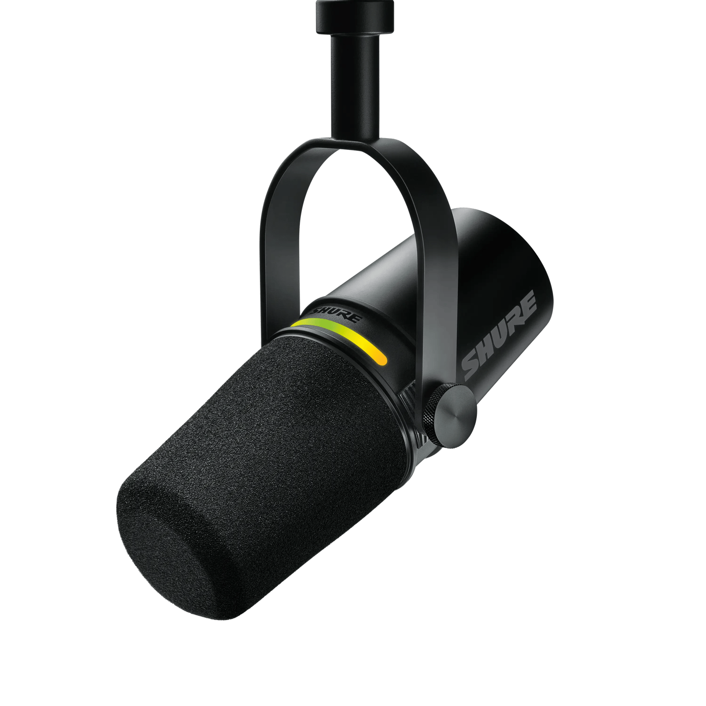 Micrófono híbrido para podcast Shure MV7+ (negro)