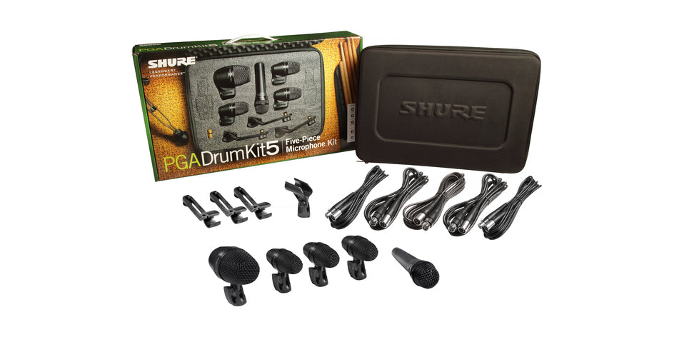 Shure PGADRUMKIT5Drum Microphone Kit