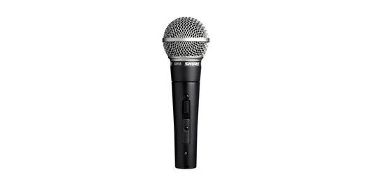 Micrófono vocal Shure SM58S con interruptor de encendido y apagado