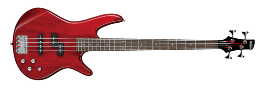 Ibanez Gio GSR200TR Bass Guitar - Transparent Red