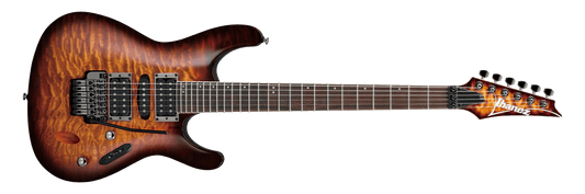 Ibanez S670QM Electric Guitar - Dragon Eye Burst