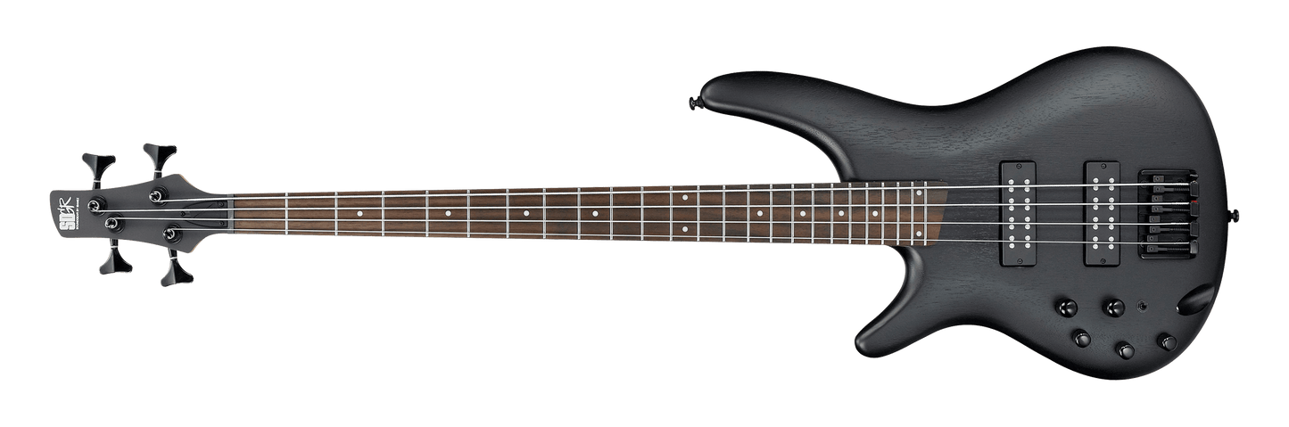 Bajo Ibanez Standard SR300EBL para zurdos - Negro desgastado
