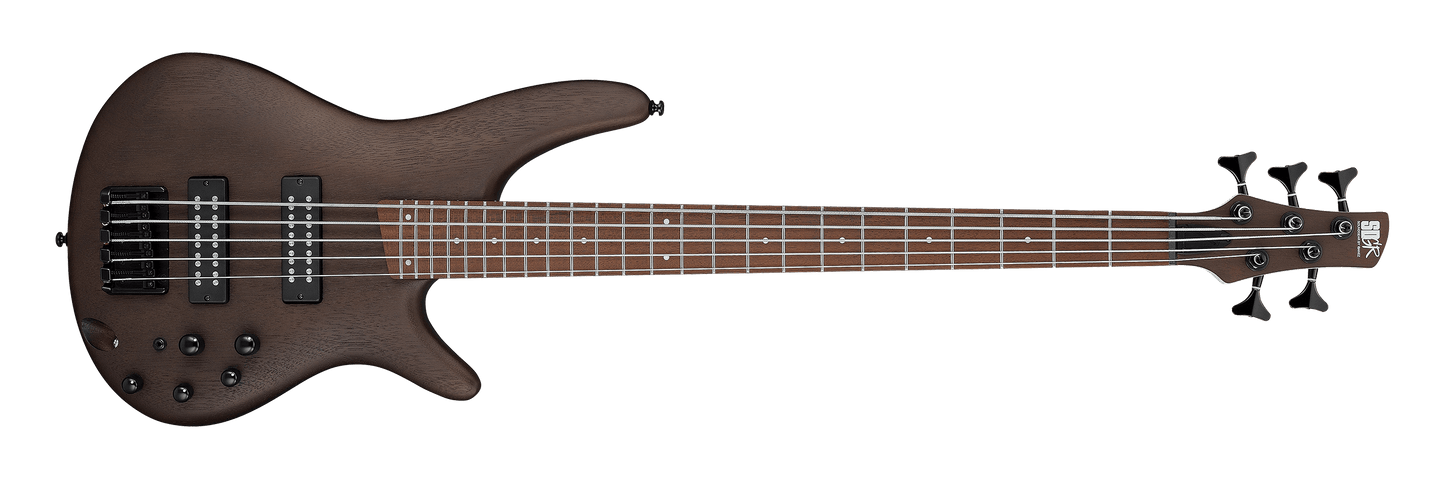 Ibanez SR Standard SR305E 5-string Bass Guitar - Walnut Flat