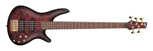 Bajo Ibanez SR Standard SR305E de 5 cuerdas - Wine Red Frozen Metallic