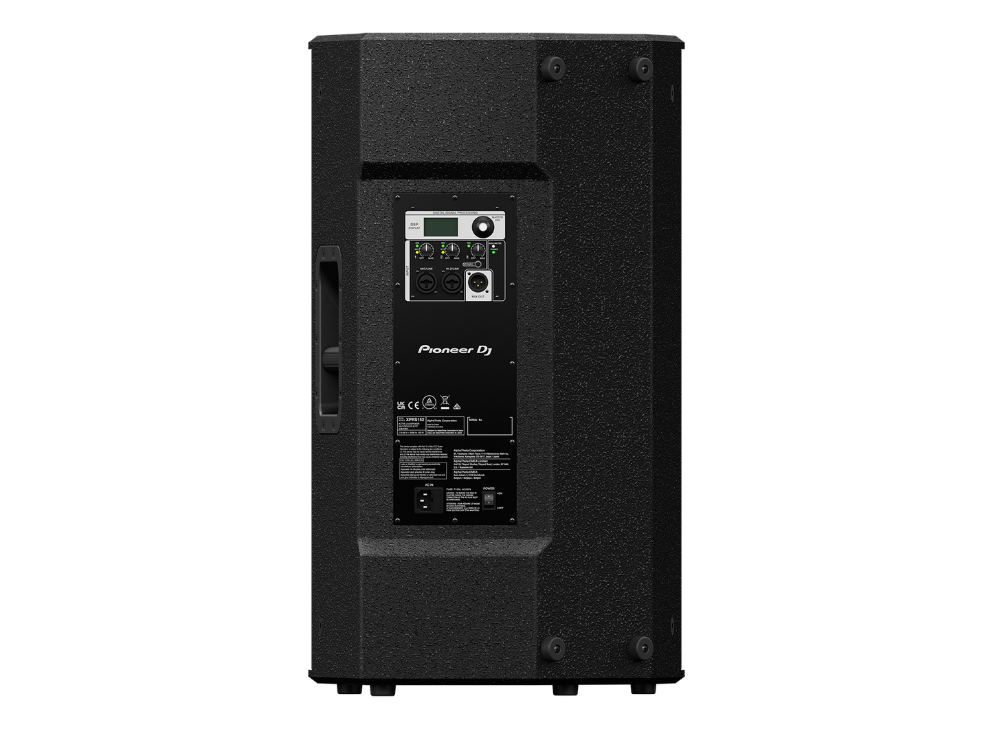 Pioneer DJ XPRS152 12-inch Active Loudspeaker Speaker - Black