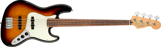Fender Player Fretless Jazz Bass - 3-Tone Sunburst with Pau Ferro Fingerboard