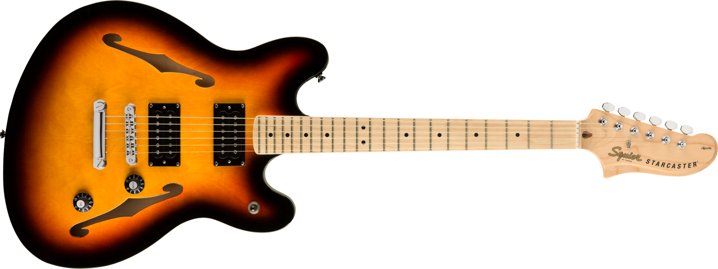 Fender Affinity Series™ Starcaster®, Maple Fingerboard, 3-Color Sunburst