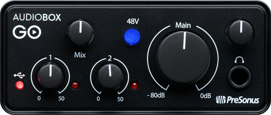 Interfaz de audio USB-C PreSonus AudioBox Go 2x2