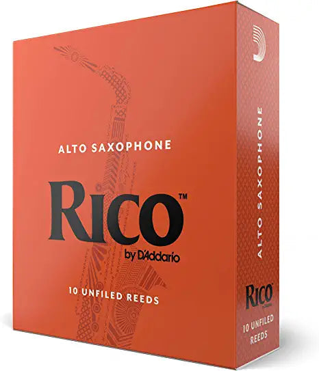 D'Addario RJA1030 - Cañas para saxofón alto Rico - 3.0 (paquete de 10)