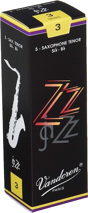 Vandoren ZZ Tenor Saxophone Reeds; Box of 5