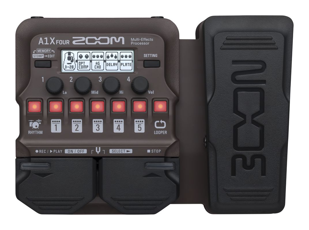 Zoom A1X Four Acoustic Instrument Multi-Effect Processor