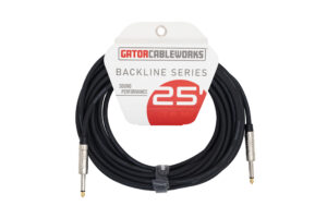 Cable para altavoz TS de 25 pies de la serie Backline de Gator Cableworks