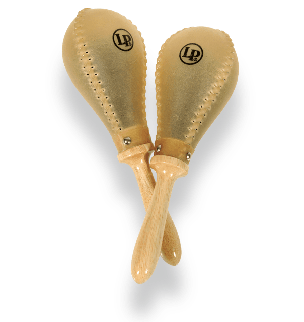 Maracas de cuero crudo para salsa LP395 de Latin Percussion