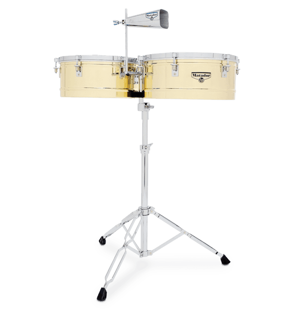 Timbales Matador de Latin Percussion de 14 y 15 pulgadas - Metal